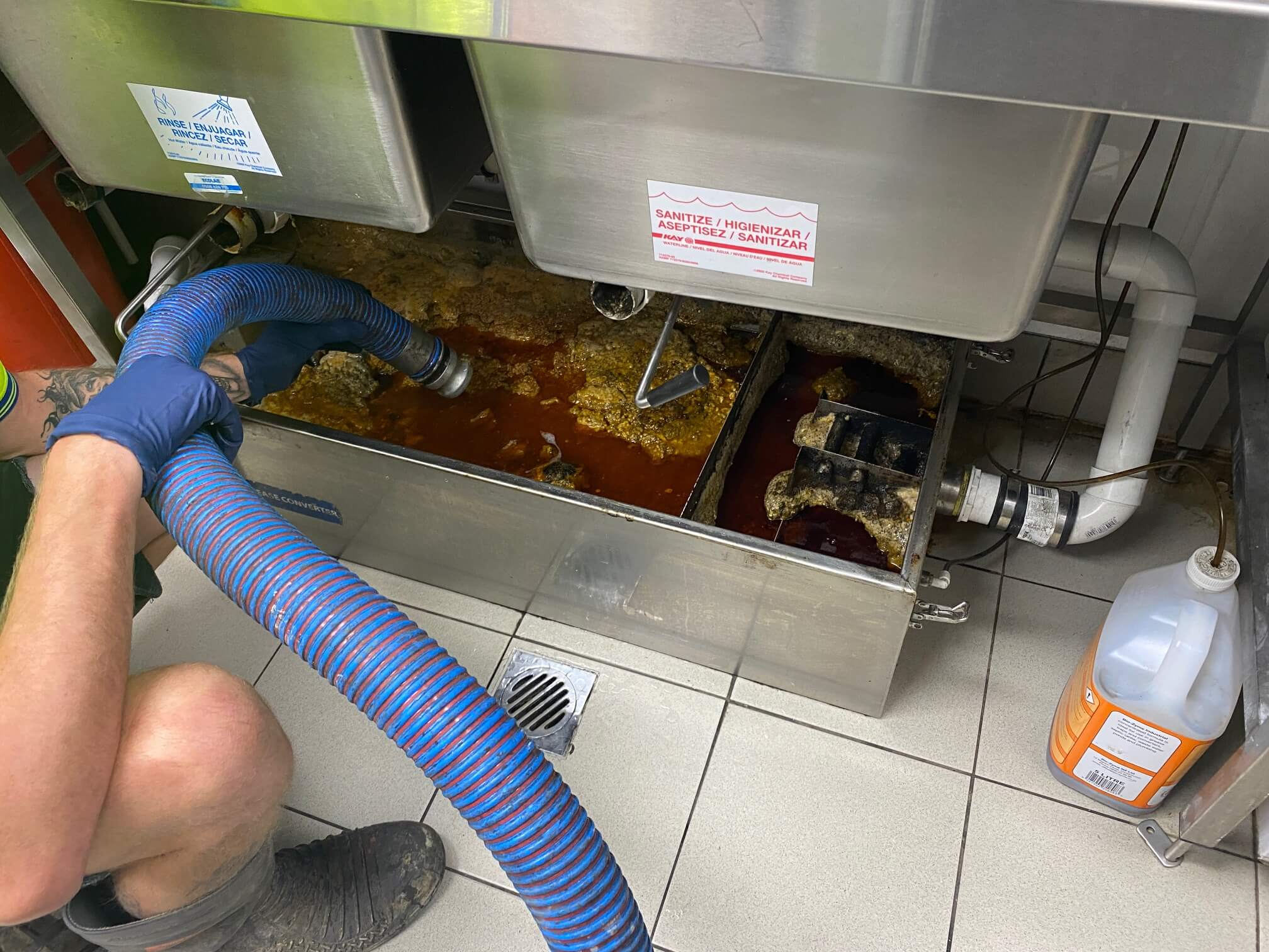 Grease Trap Cleaning in Huntington